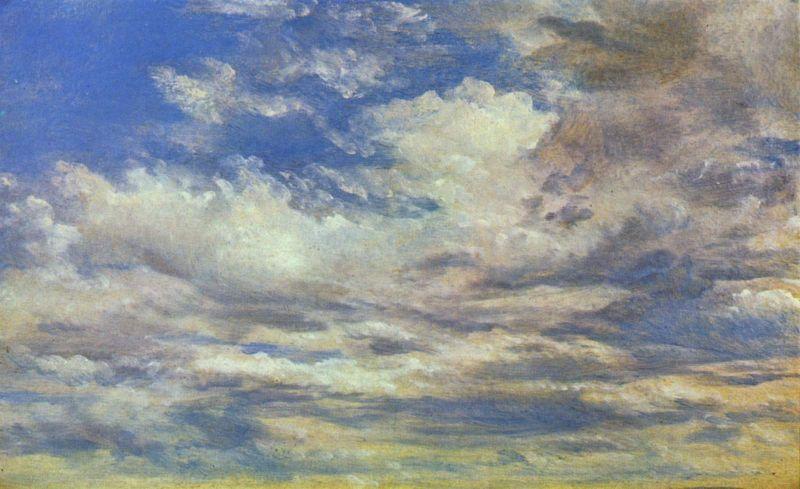 John Constable Wolken-Studie Sweden oil painting art